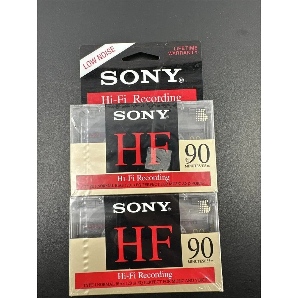 Sony HF Hi-Fi Type 1 Normal Bias 90 Minutes Cassette 2 pack (AR)
